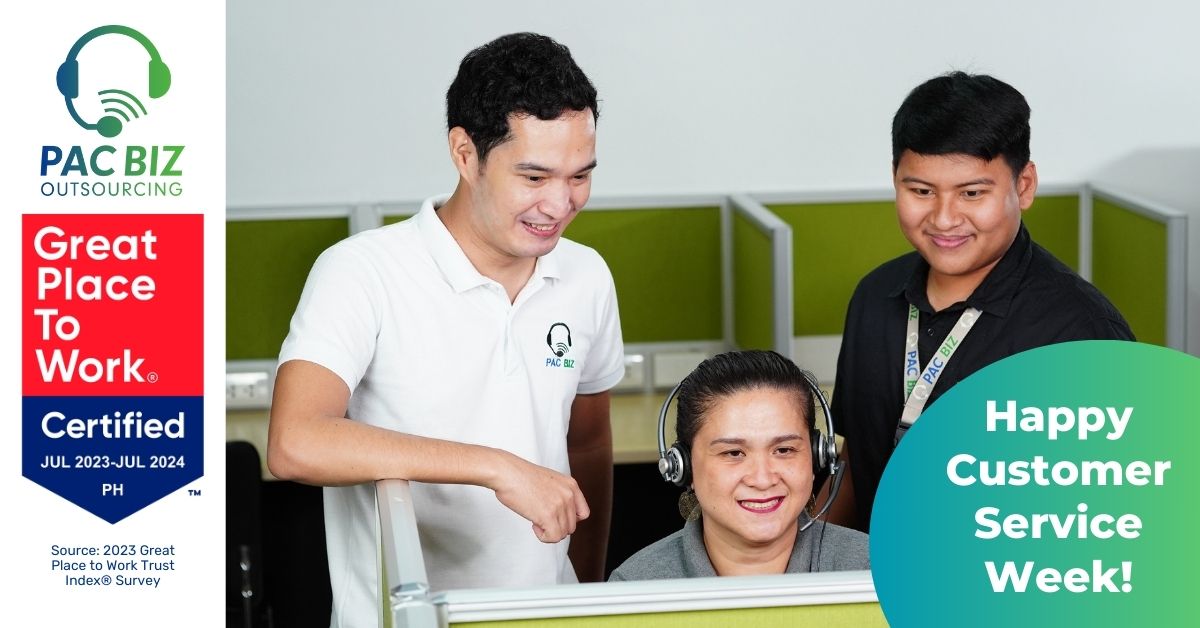 Customer Service Week: Pac Biz is a Great Place to Work! | Pac-Biz