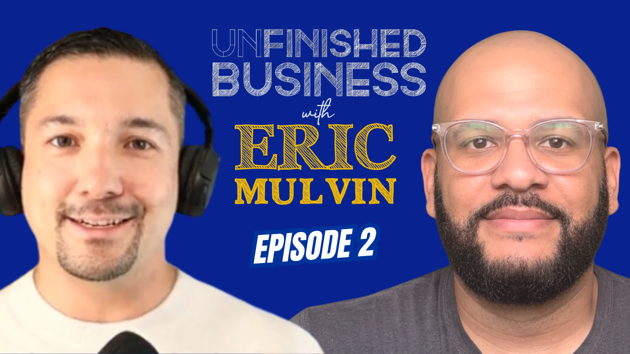 How His Book Found Him ft Ric Yansey │Unfinished Business with Eric Mulvin Episode2